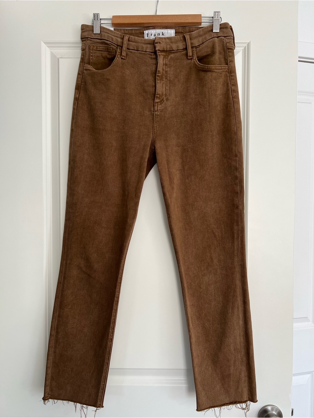 Frank & Eileen Pants in Warm Brown